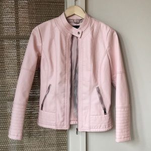 Coalition LA faux leather Moto jacket